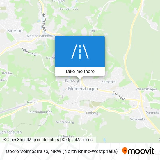 Obere Volmestraße map