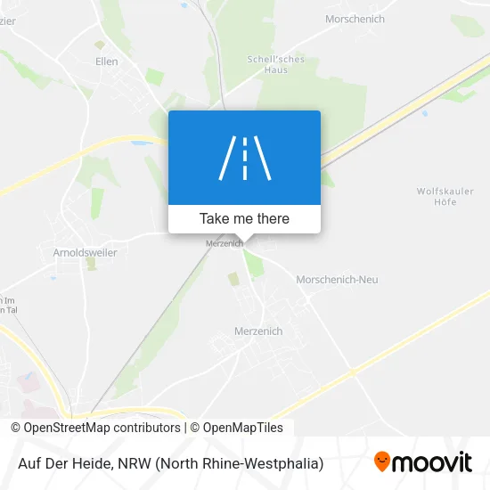 Карта Auf Der Heide