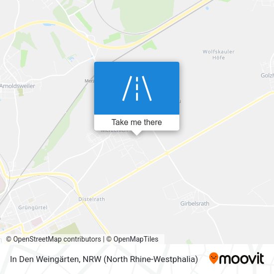 In Den Weingärten map