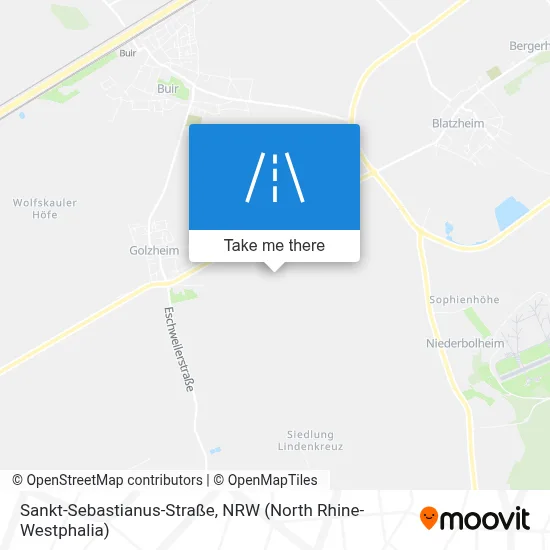 Sankt-Sebastianus-Straße map