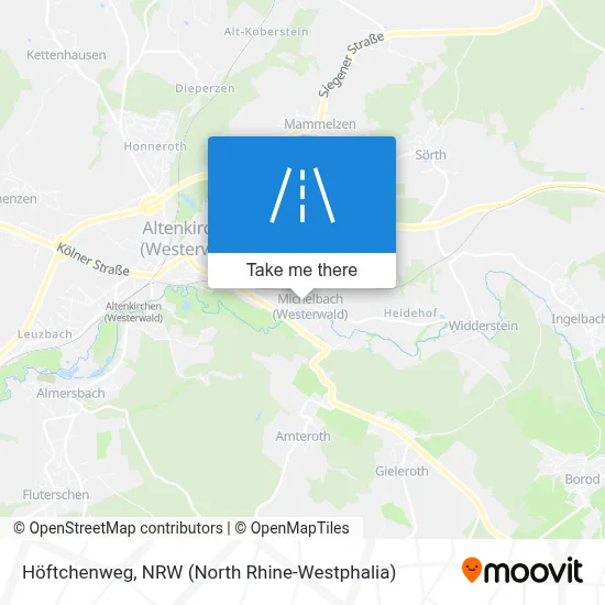 Höftchenweg map