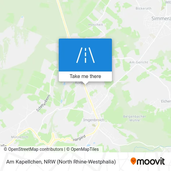 Am Kapellchen map