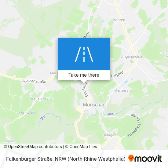 Карта Falkenburger Straße