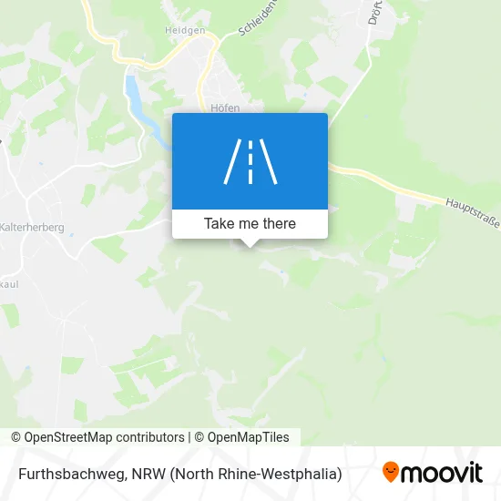 Furthsbachweg map