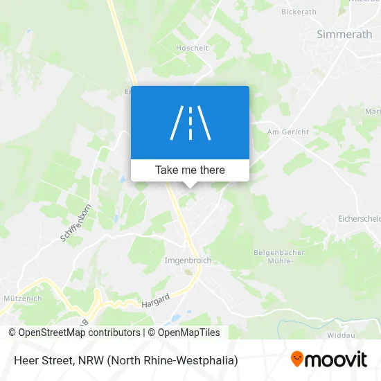 Heerstraße map
