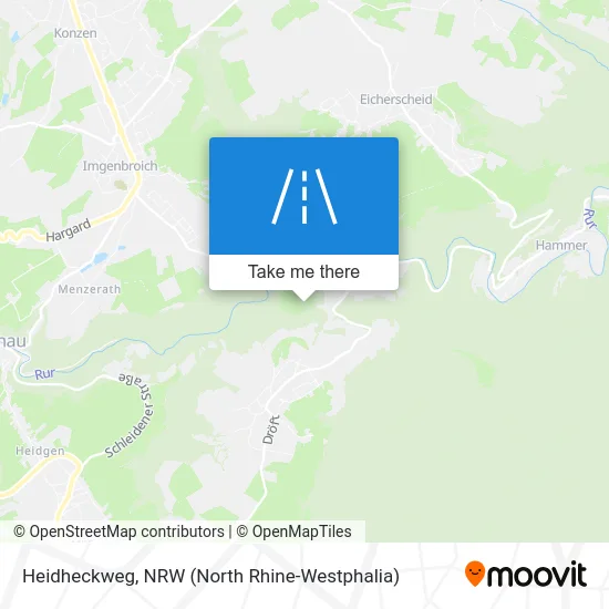 Heidheckweg map