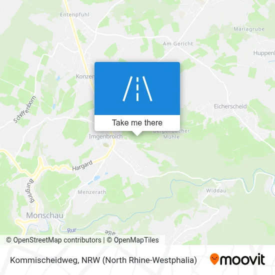 Kommischeidweg map