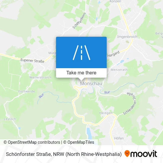 Карта Schönforster Straße