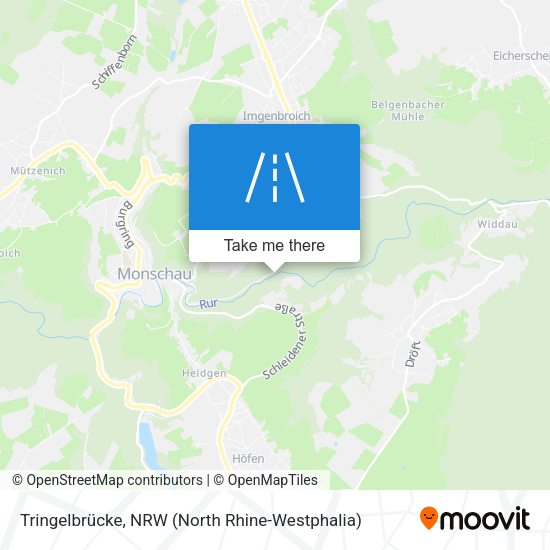 Tringelbrücke map
