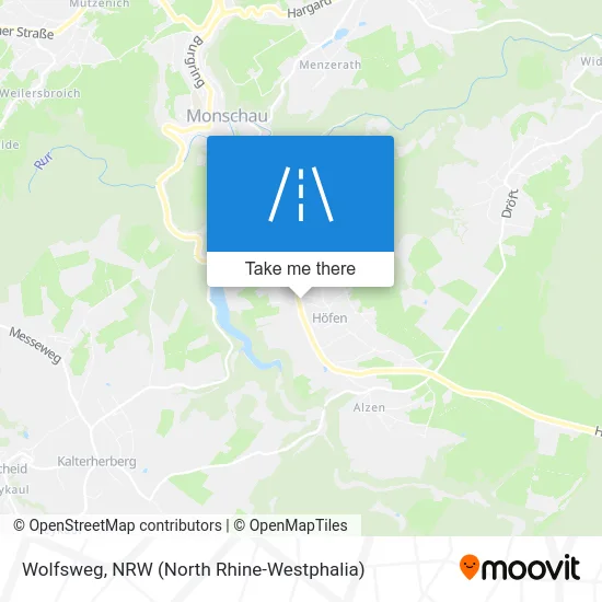 Карта Wolfsweg