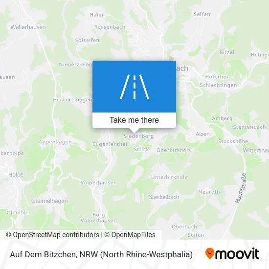 Карта Auf Dem Bitzchen