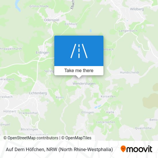 Auf Dem Höfchen map