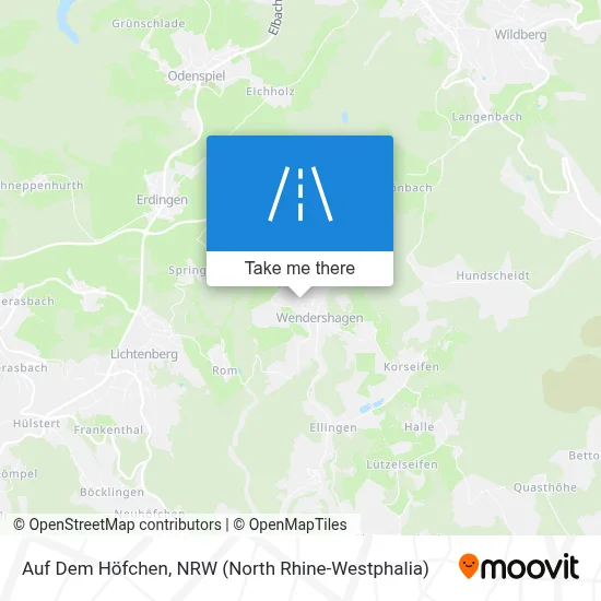 Auf Dem Höfchen map