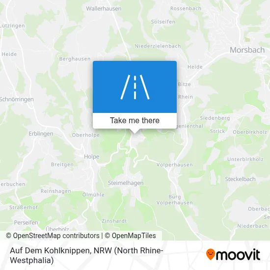Auf Dem Kohlknippen map