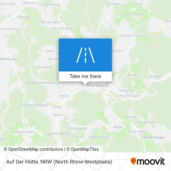 Auf Der Hütte map