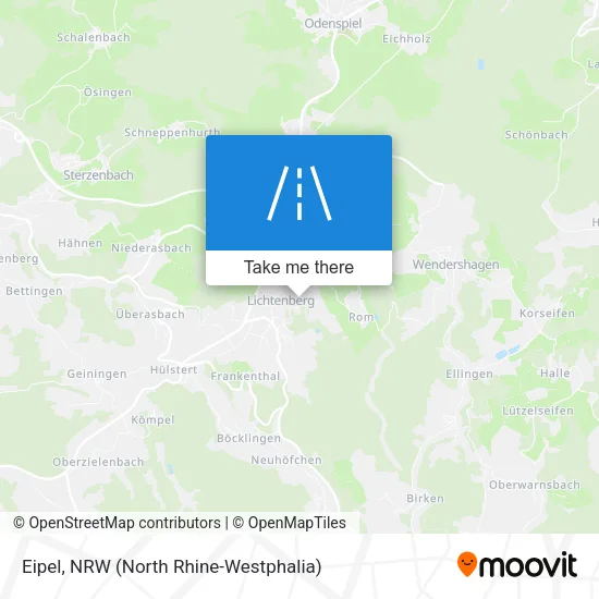Карта Eipel