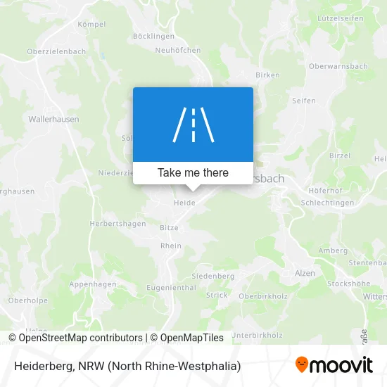 Карта Heiderberg