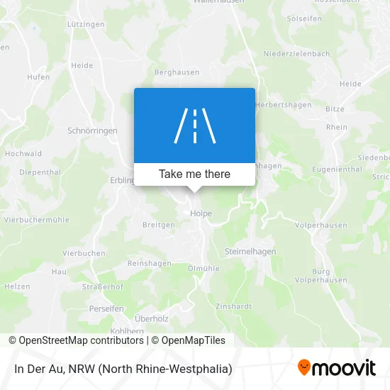 Карта In Der Au