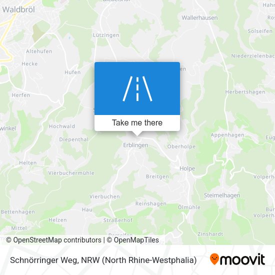 Schnörringer Weg map