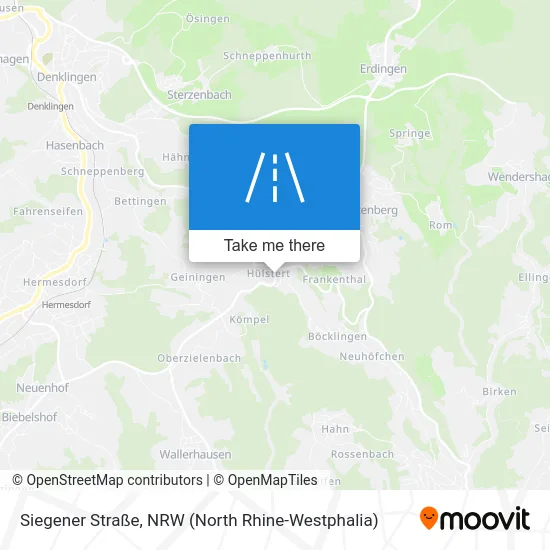 Siegener Straße map