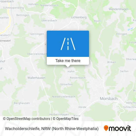 Wacholderschleife map