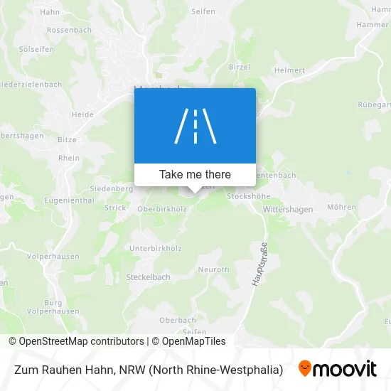 Карта Zum Rauhen Hahn