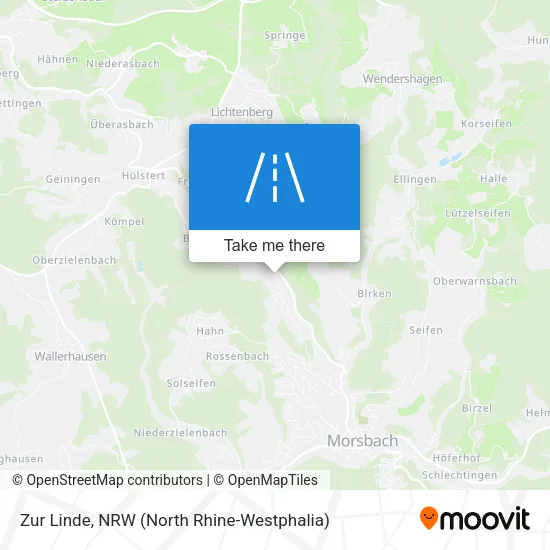 Карта Zur Linde