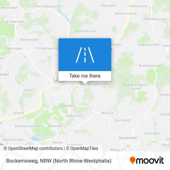 Bockemsweg map