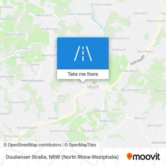 Doullenser Straße map