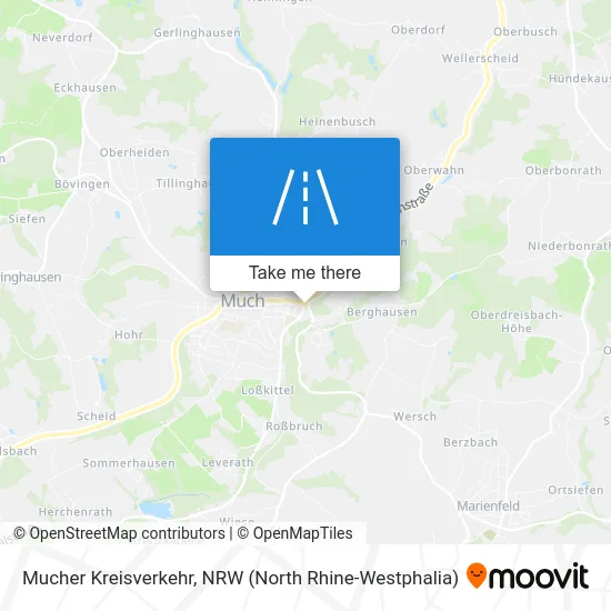 Карта Mucher Kreisverkehr