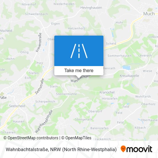 Wahnbachtalstraße map