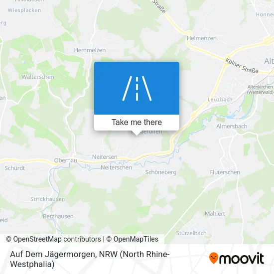 Карта Auf Dem Jägermorgen