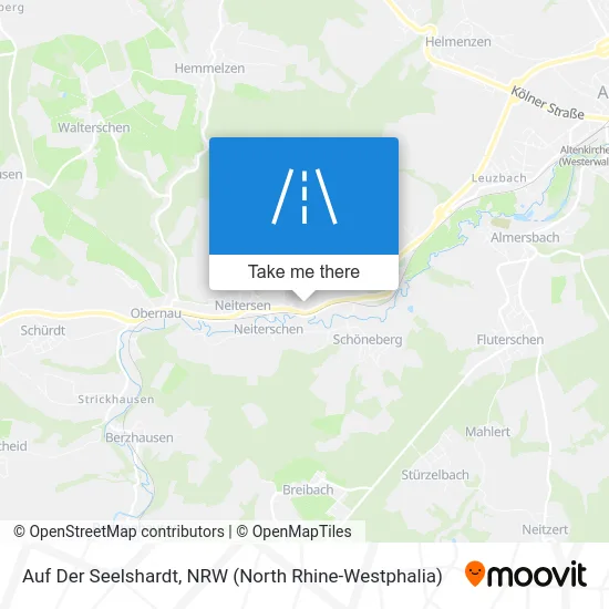 Auf Der Seelshardt map