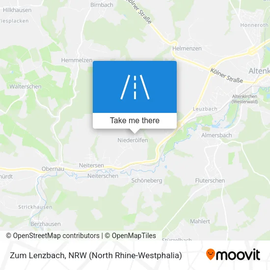 Карта Zum Lenzbach