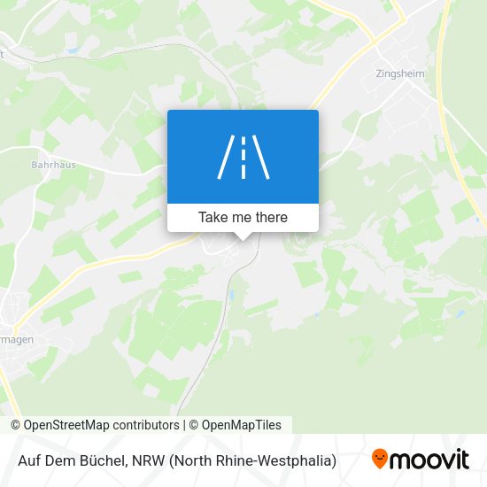 Auf Dem Büchel map