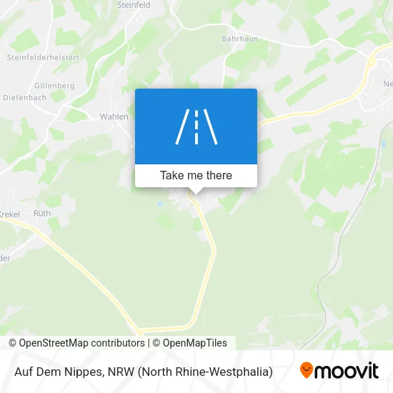 Карта Auf Dem Nippes