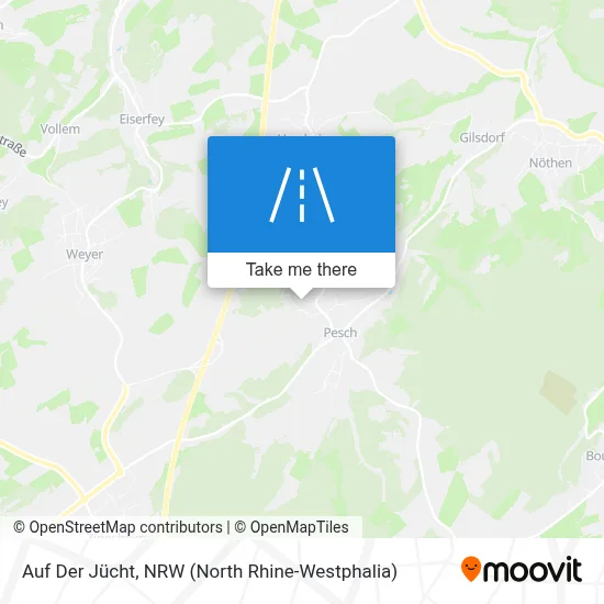 Auf Der Jücht map