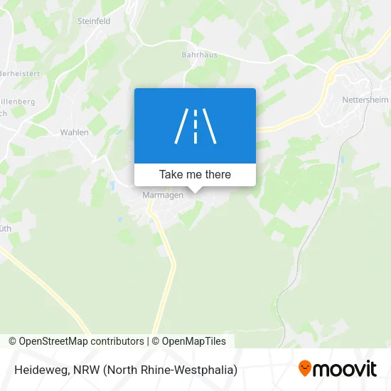 Карта Heideweg