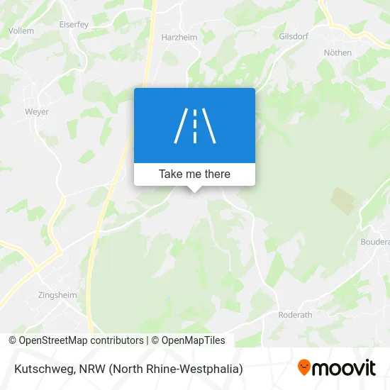 Kutschweg map