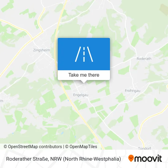 Карта Roderather Straße