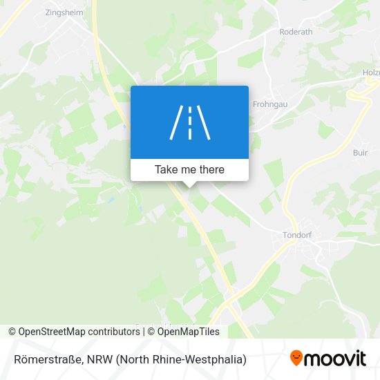 Römerstraße map