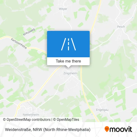 Weidenstraße map