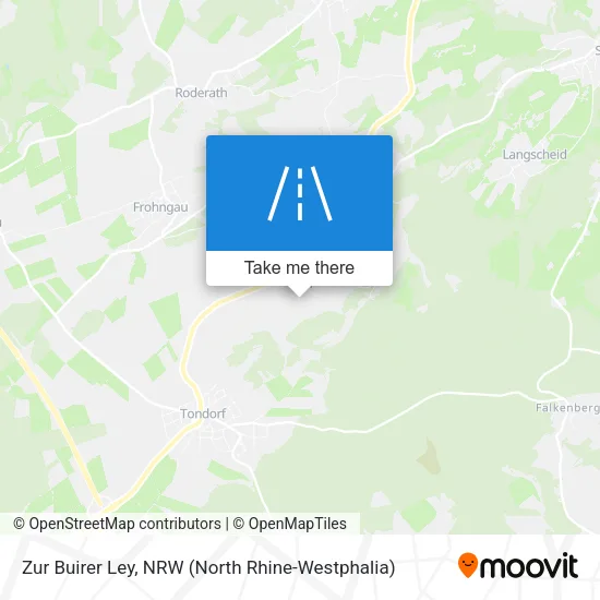 Карта Zur Buirer Ley