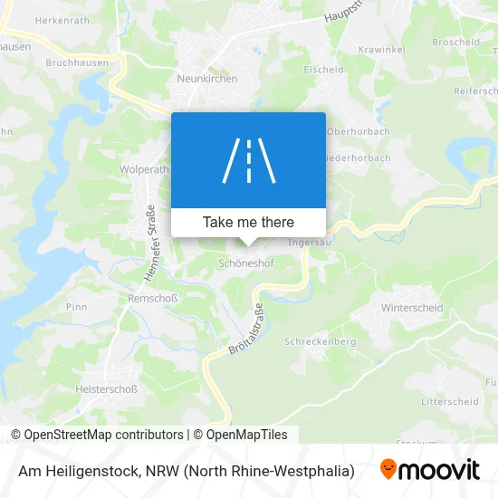 Am Heiligenstock map