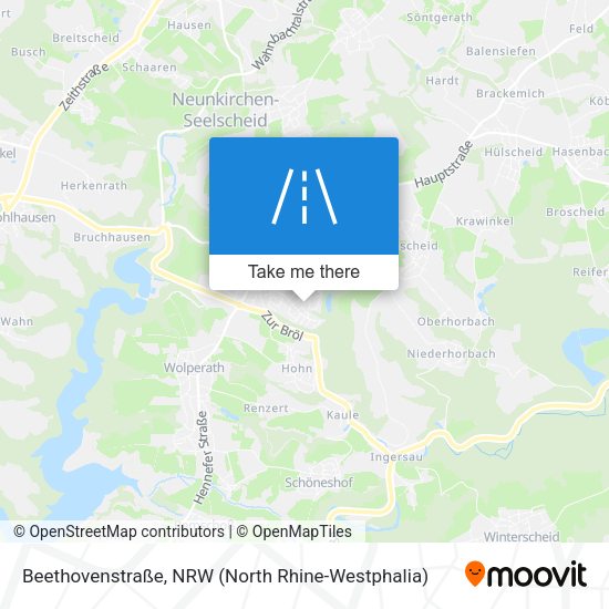 Beethovenstraße map