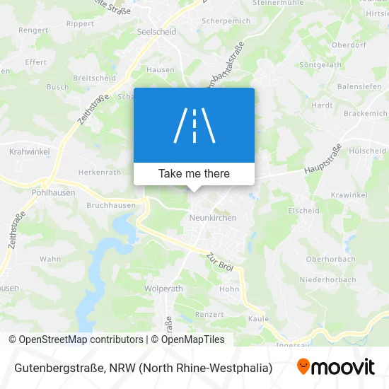 Gutenbergstraße map