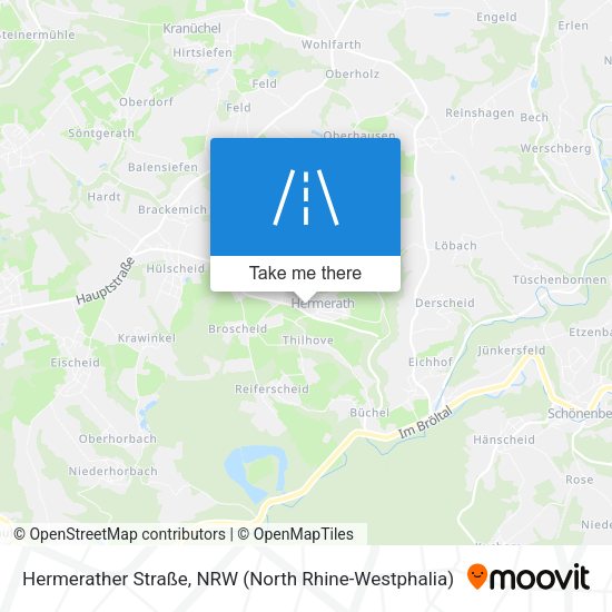 Hermerather Straße map