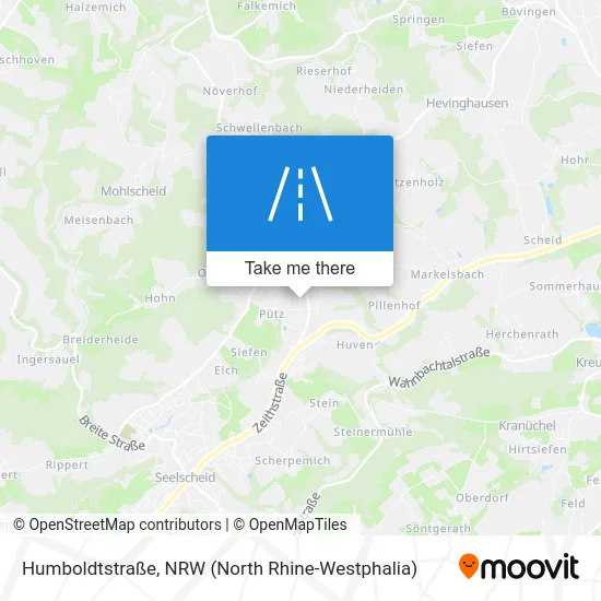 Карта Humboldtstraße