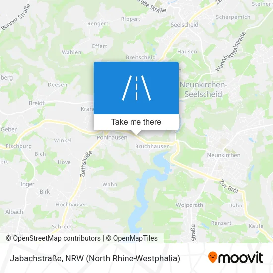 Карта Jabachstraße