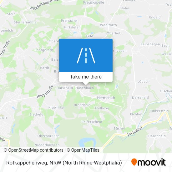 Rotkäppchenweg map